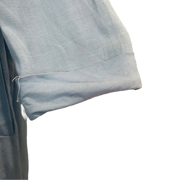 Vintage 50s/60s Womens Dress & Coat Beaded Matching Set Size XS-S Blue Needs TLC - Picture 9 of 14